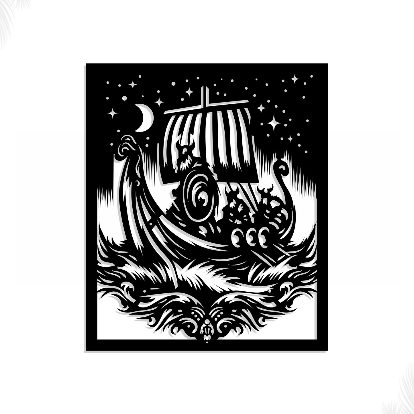 Metal Frame - Viking Exploration