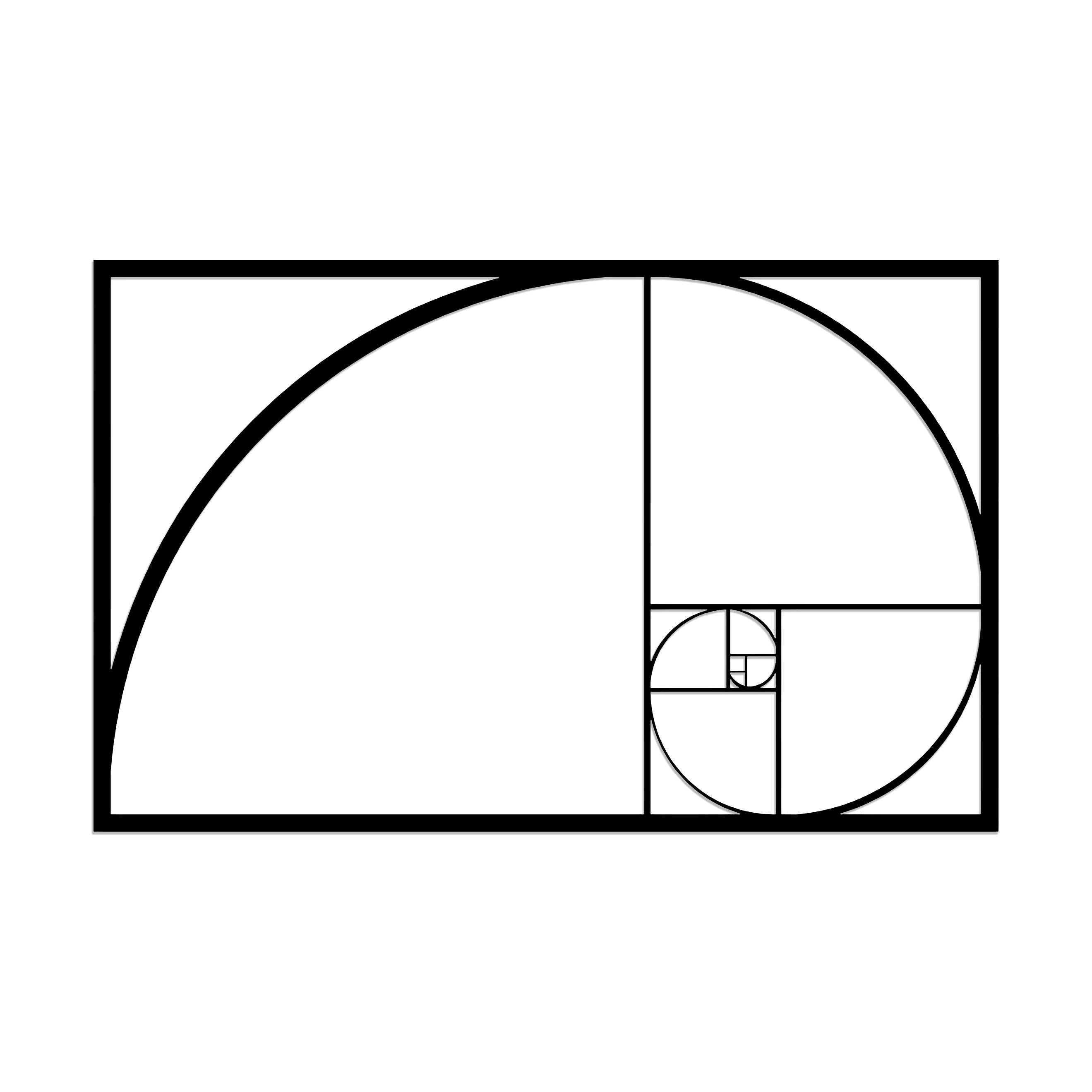 Cuadro Metálico - Fibonacci