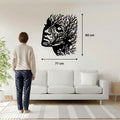 Metal Painting - Rooted Woman 