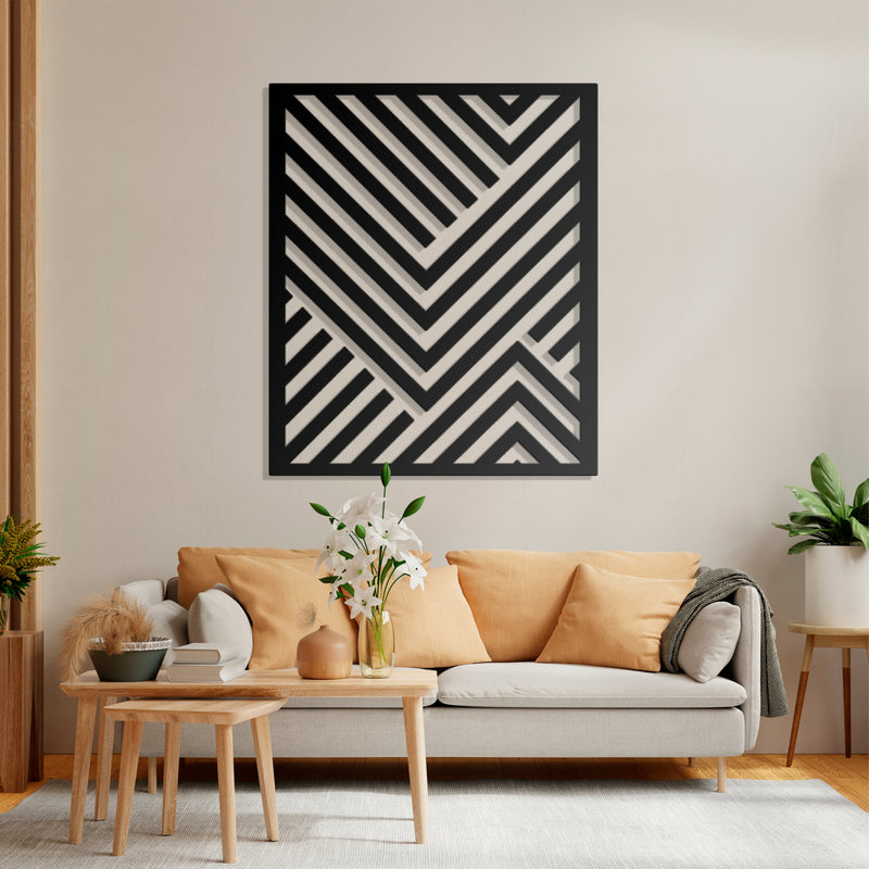 Metal Frame - Geometric