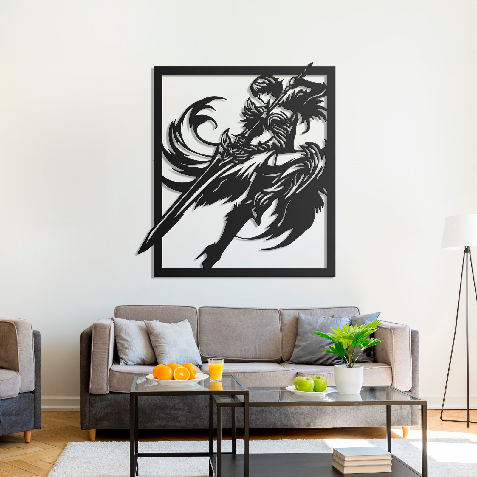 Metal Frame - Warrior Sword