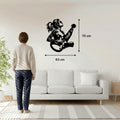Metal Painting - Tattooed Guitarist