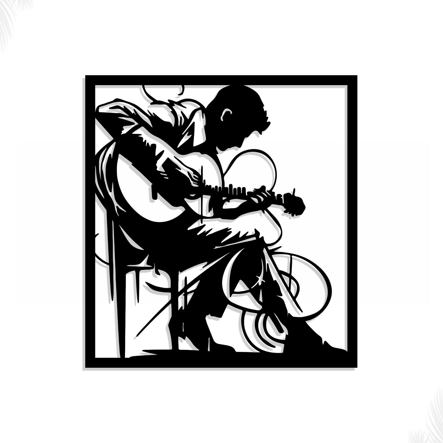 Metal Frame - Guitarist