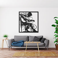 Metal Frame - Guitarist