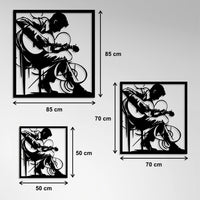 Metal Frame - Guitarist