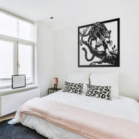 Metal Frame - Leopard