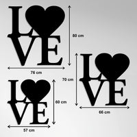 Metal Frame - Love