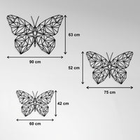 Metal Frame - Geometric Butterfly