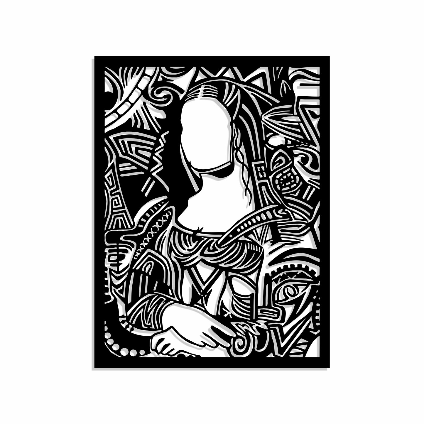 Metal Frame - Mona Lisa