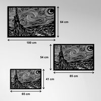 Metal Frame - Starry Night