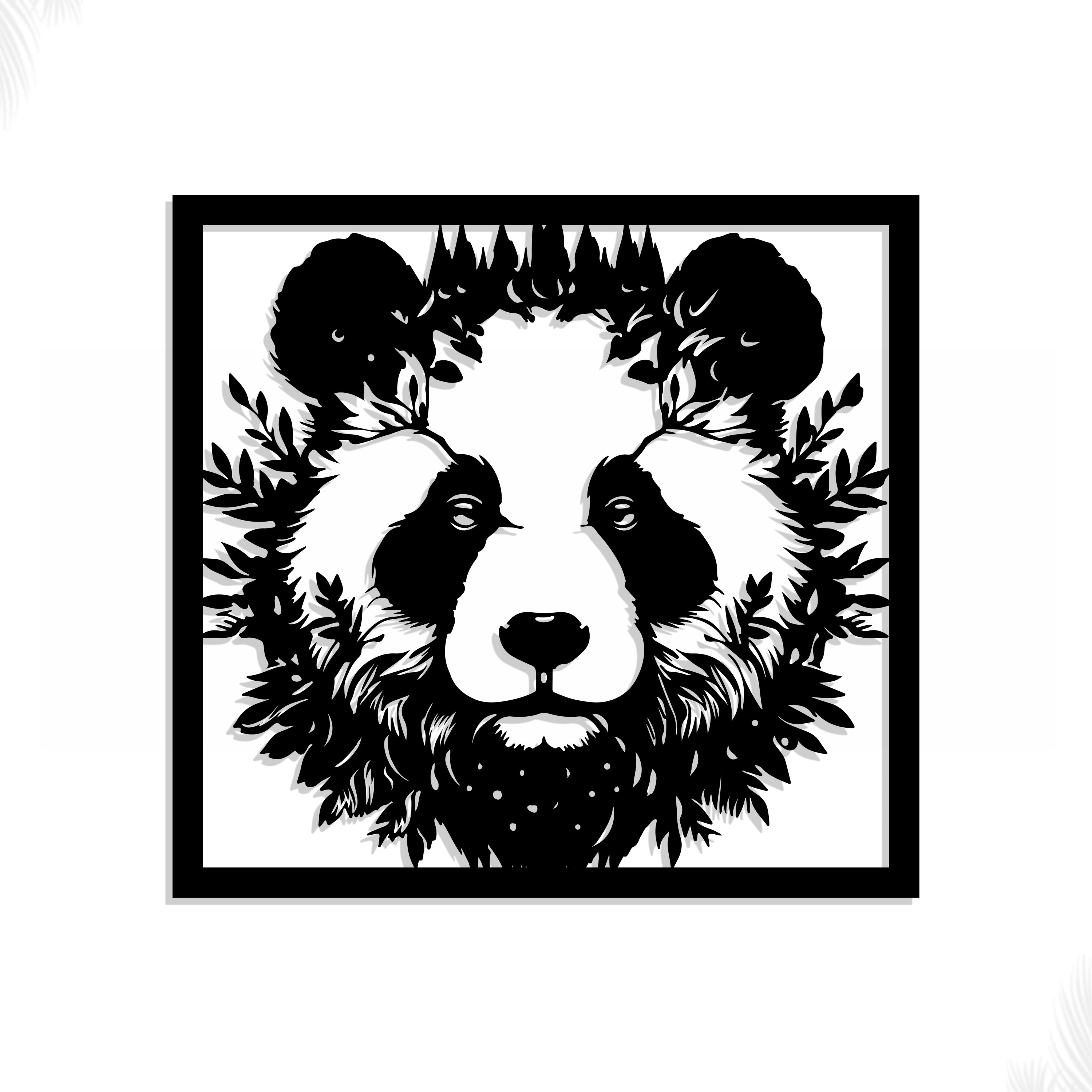 Cuadro Metálico - Panda