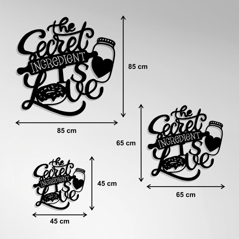 The Secret Ingredient is Love