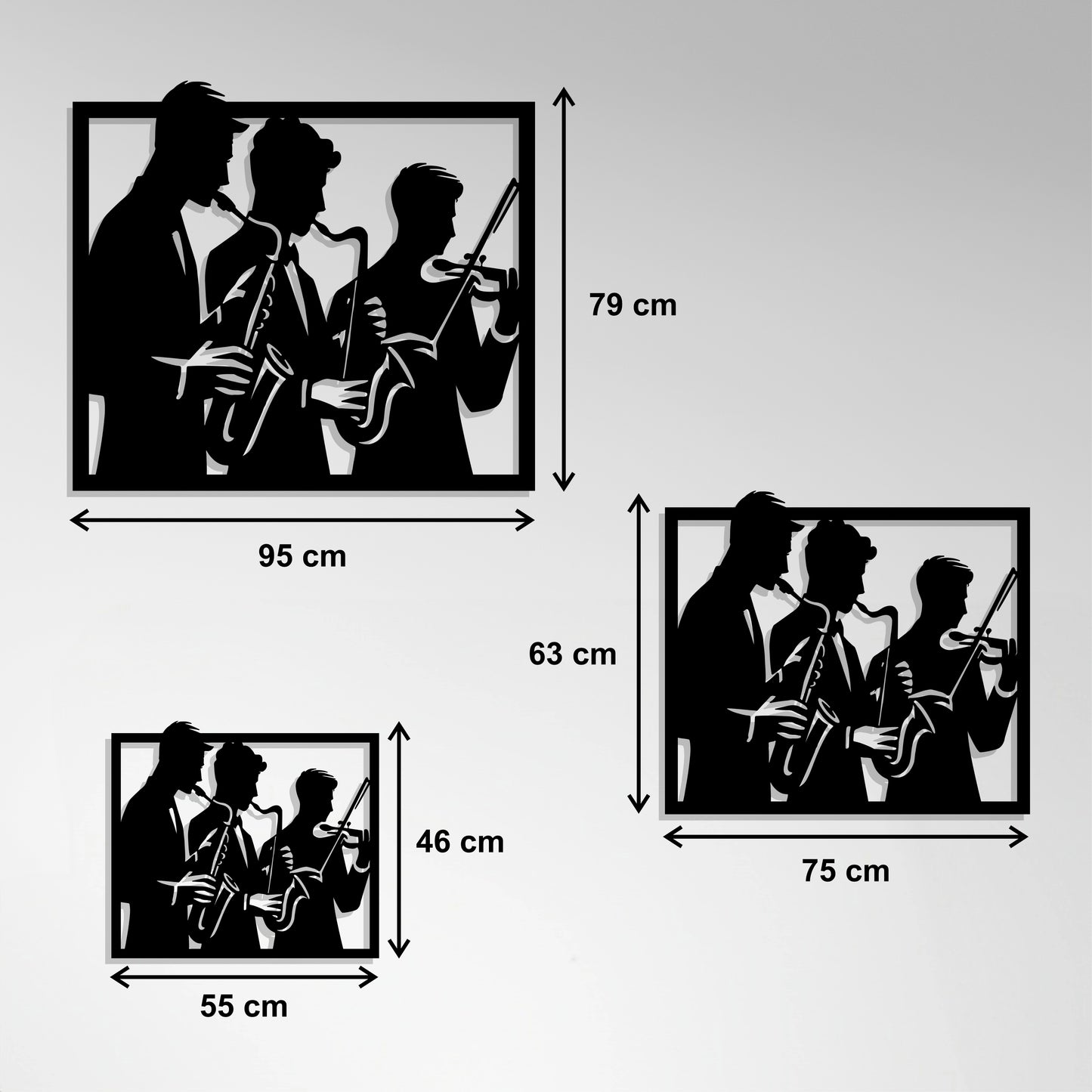 Metal Frame - Jazz Trio