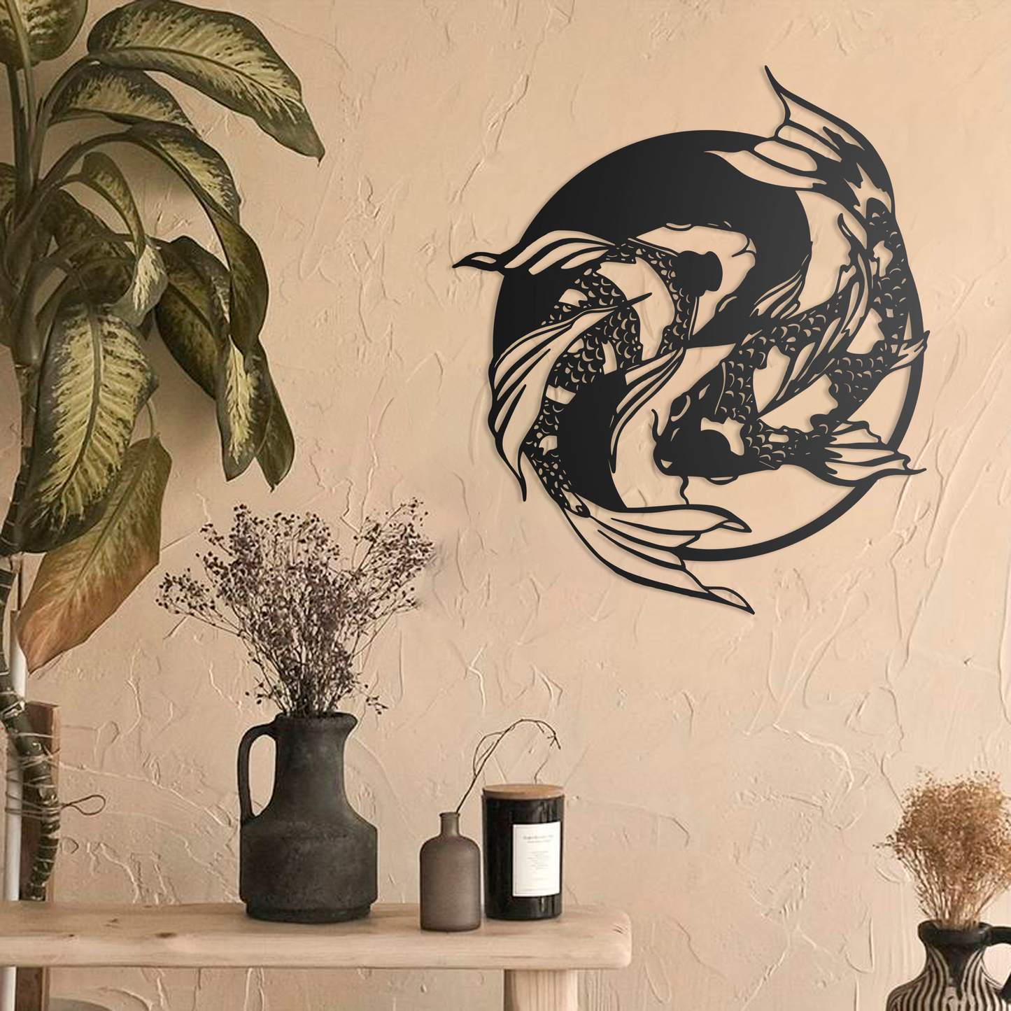 Metal Frame - Ying Yang