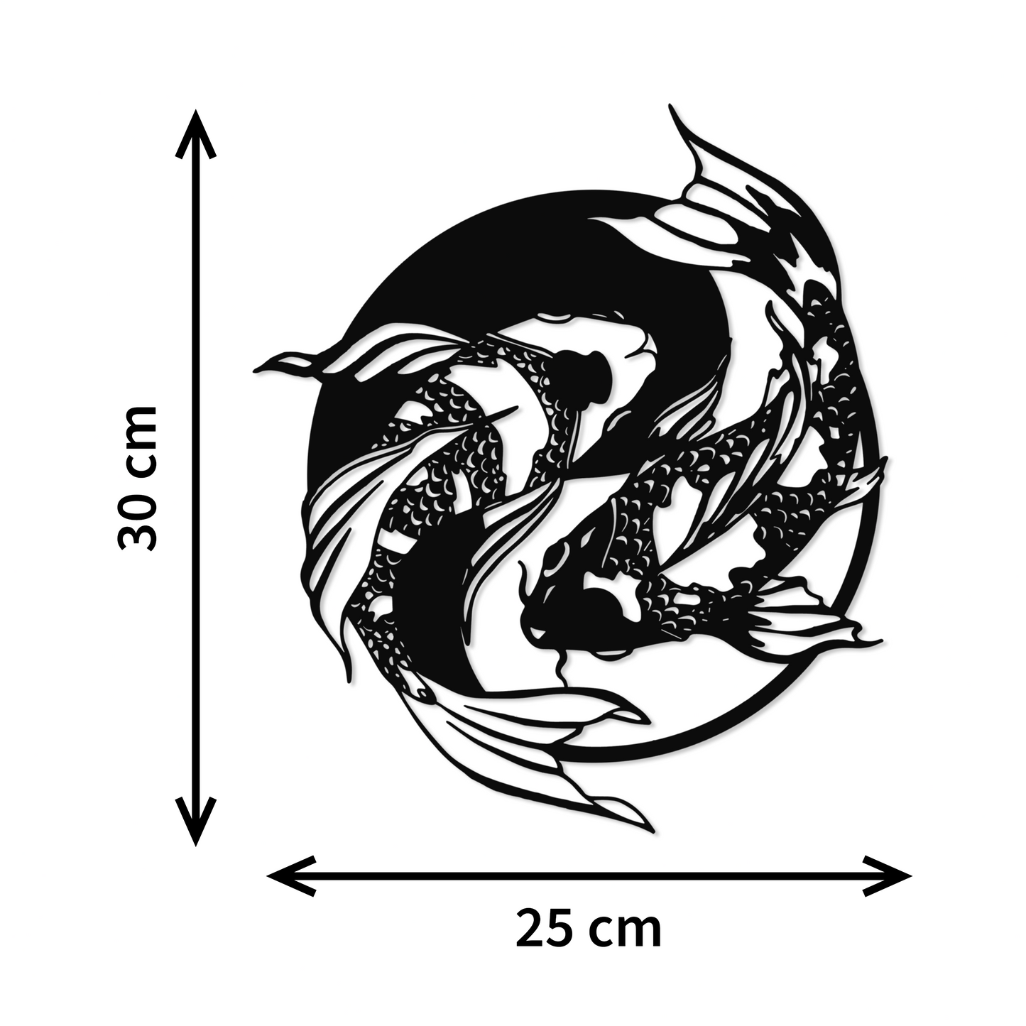Metal Frame - Ying Yang