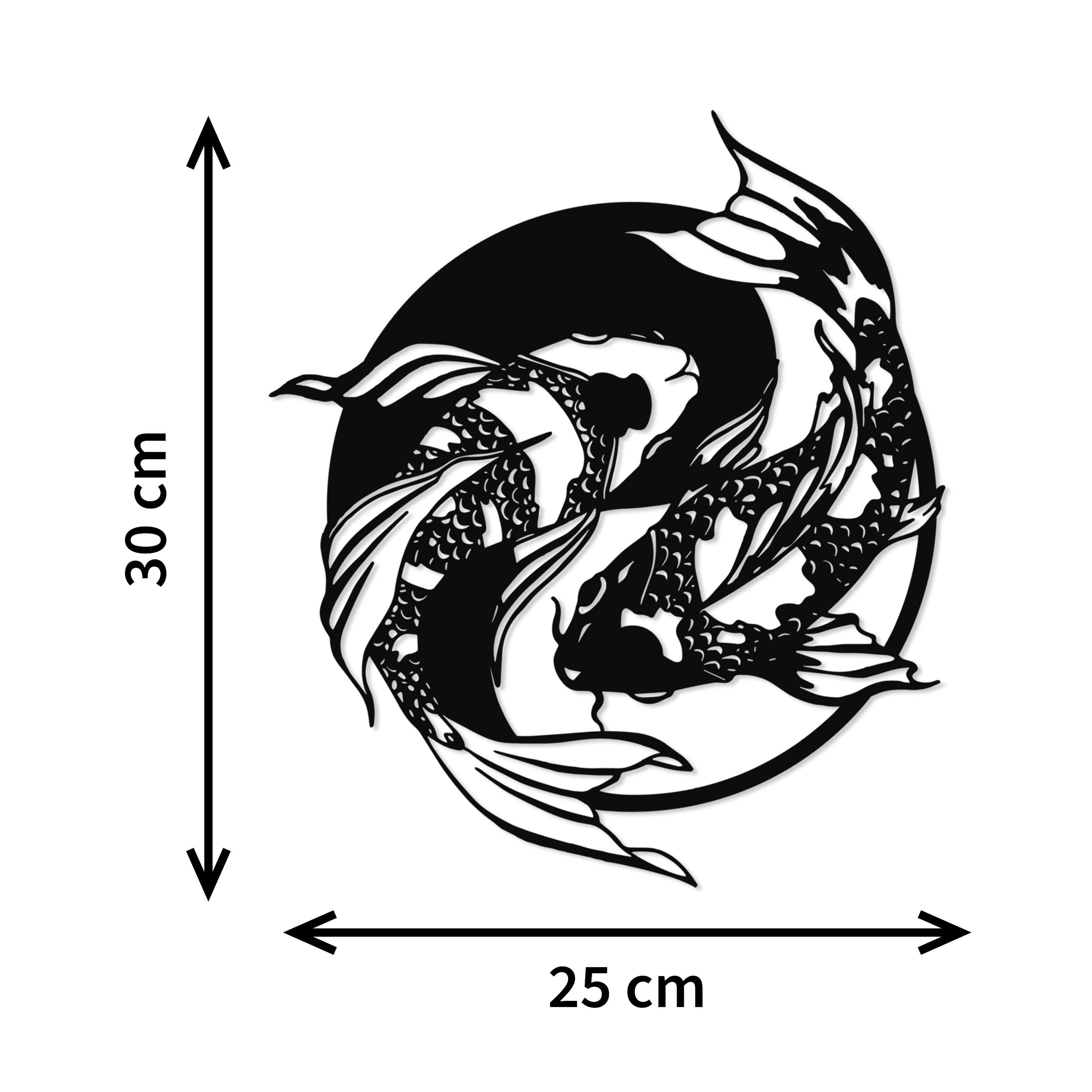 Cuadro Metálico - Ying Yang