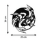 Metal Frame - Ying Yang