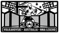 Cuadro metálico MMA Alexander Volkanovski - Stracci Cards - VOLKANOVSKI - AUSTRALIA - MMA LEGEND