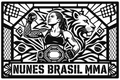 Cuadro metálico MMA Amanda Nunes Brasil - Stracci Cards - NUNES BRASIL MMA