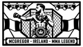 Cuadro metálico MMA Conor McGregor - Stracci Cards - MCGREGOR - IRELAND - MMA LEGEND