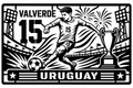 Cuadro metálico Mundial 2026 Federico Valverde Uruguay