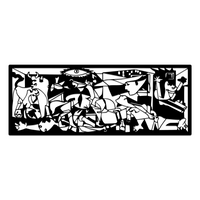 Metal Painting - Guernica 