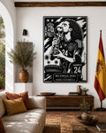 Cuadro Metálico Mundial 2026 - Marc Cucurella imagen 1