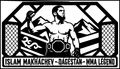 Islam Makhachev Dagestan cuadro metálico MMA Stracci