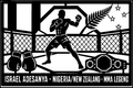 Israel Adesanya Nigeria/New Zealand cuadro metálico MMA Stracci