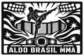 Cuadro metálico MMA José Aldo Brasil - Stracci Cards - ALDO BRASIL MMA