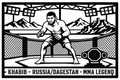 Cuadro metálico MMA Khabib Nurmagomedov - Stracci Cards - KHABIB - RUSSIA/DAGESTAN - MMA LEGEND