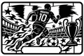 Cuadro metálico Mundial 2026 Kylian Mbappé Francia