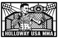 Cuadro metálico MMA Max Holloway Estados Unidos - Stracci Cards - HOLLOWAY USA MMA